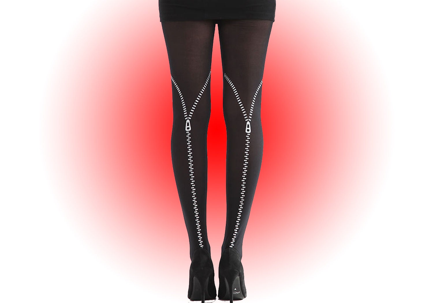 Pamela Mann Flourescent Pink Fishnet Tights