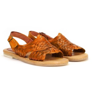 Adelita Vintage Huarache Sandal Walnut