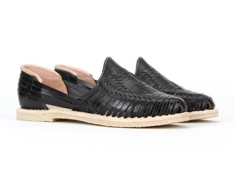 Catrinas Huaraches Black