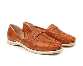 Handmade Huaraches Sandals Walnut