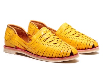 Cross Woven Huarache Mango