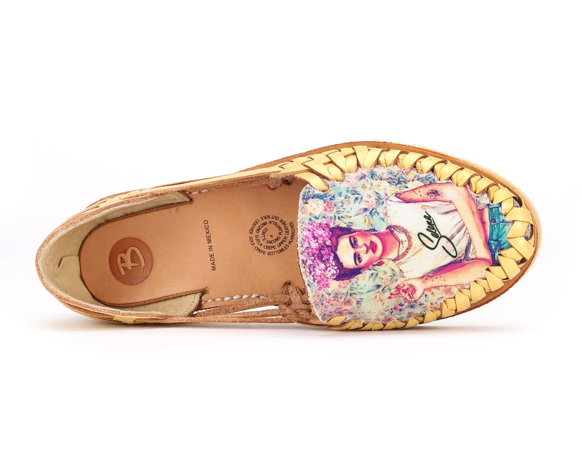 huaraches de frida kahlo