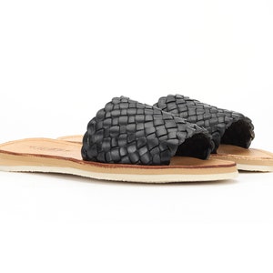 Handwoven Sandal Black