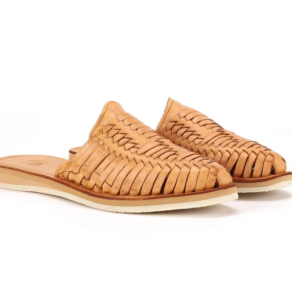 Marbella Huarache Slide Sand