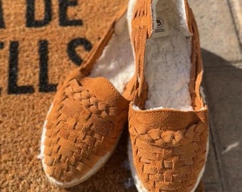 Natalia Winter Huarache Suede
