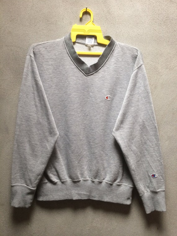 v neck champion sweatshirt