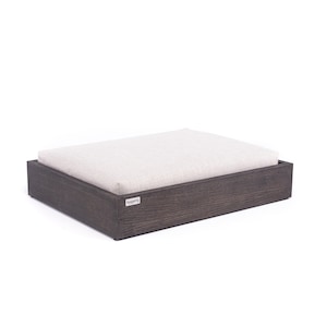 Modern Dog Bed, Wooden, Handcrafted Pet Bed | Small and Large Pets