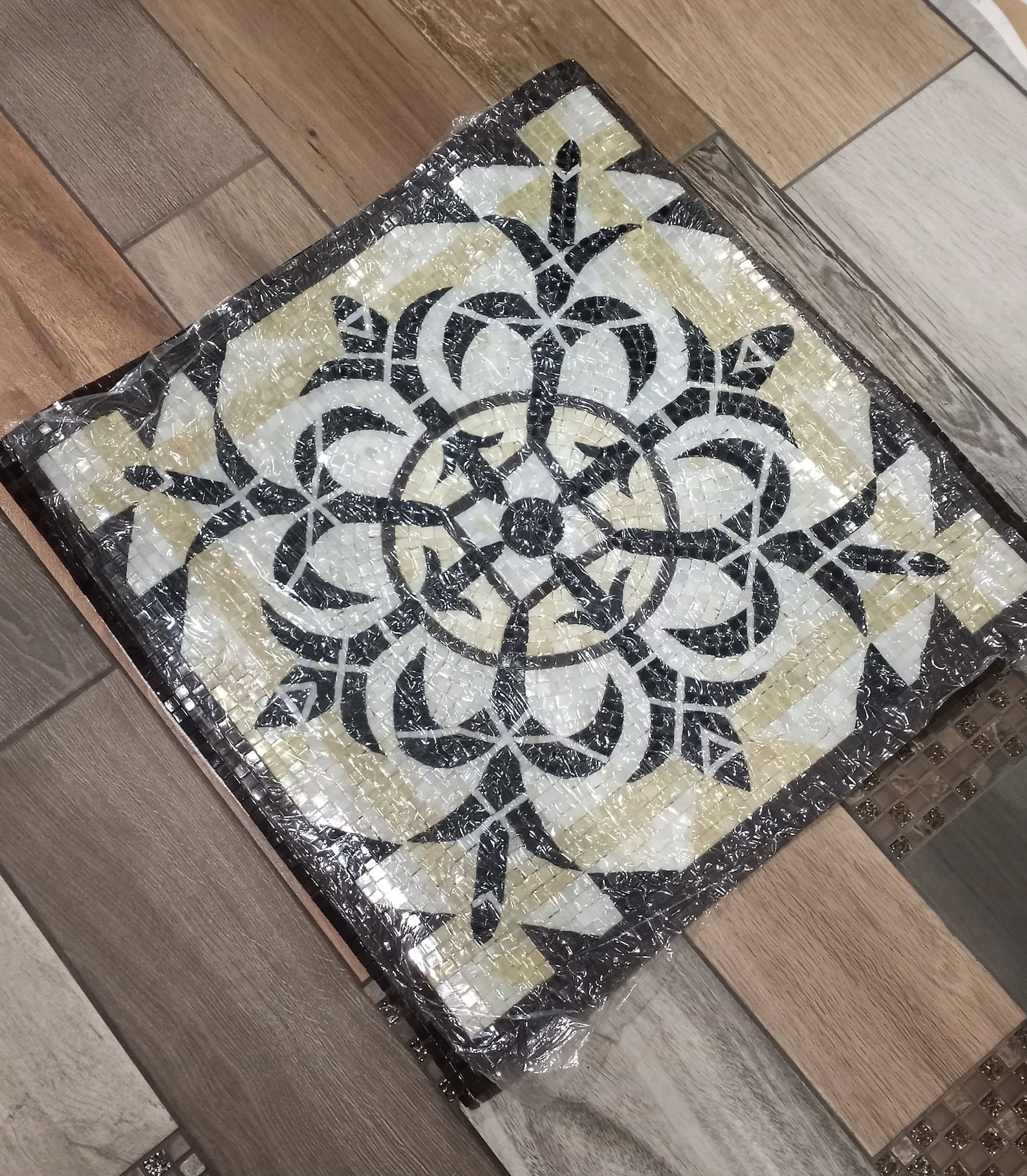 Kitchen Mosaic Mural Glass Tile Mosaic Ragnar Mural Wall Art Wall Decor