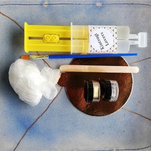 Kit for Kintsugi lovers, simil oro e argento in polvere