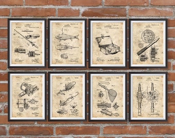 Vintage Fishing Choose Something Fun Poster Art Print Decor For Home