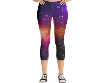 Capri Leggings Space Constellations Edition