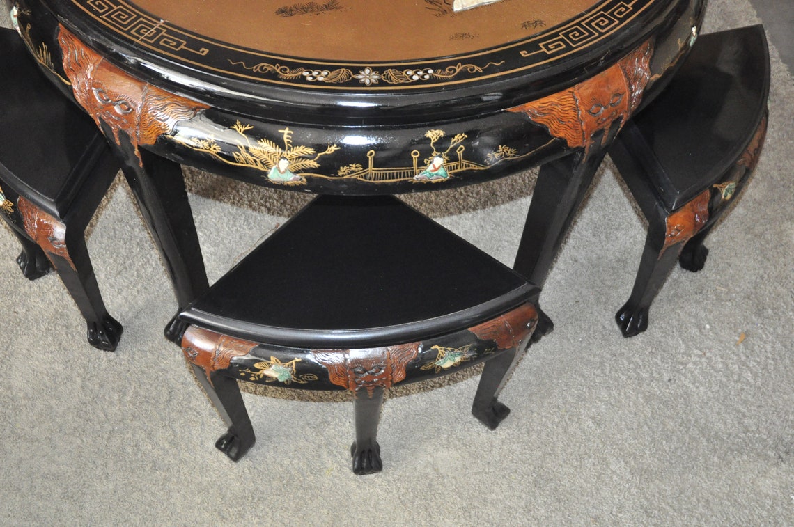 Chiness Tea Table Etsy UK