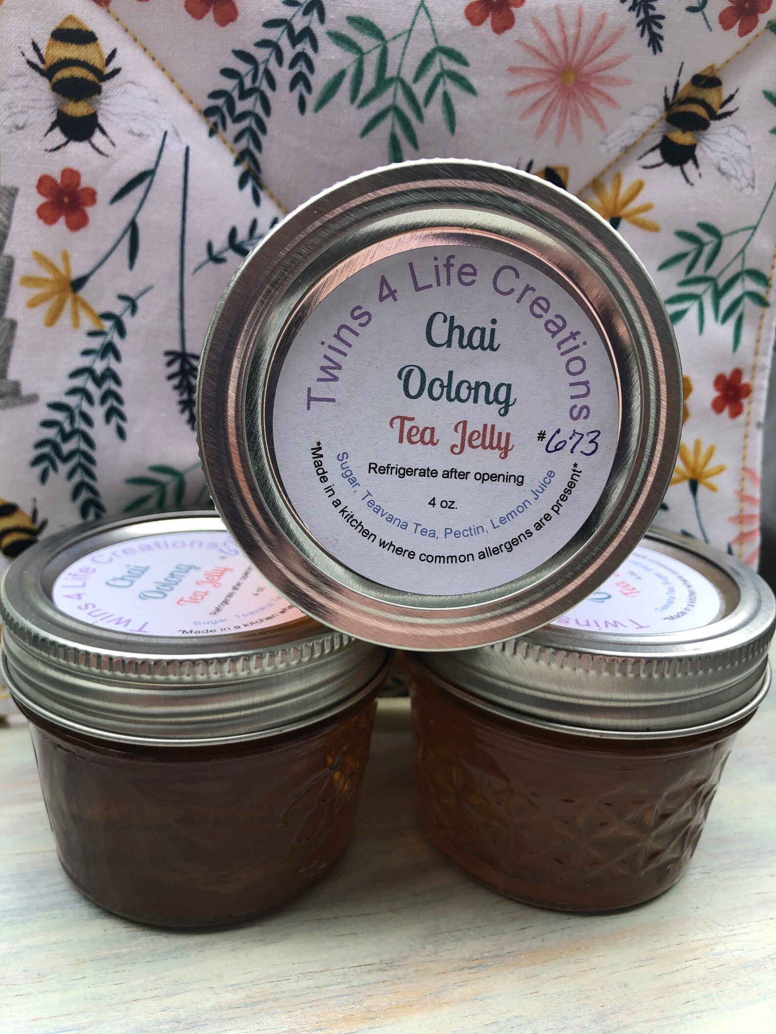 Chai Oolong Tea Jelly Etsy