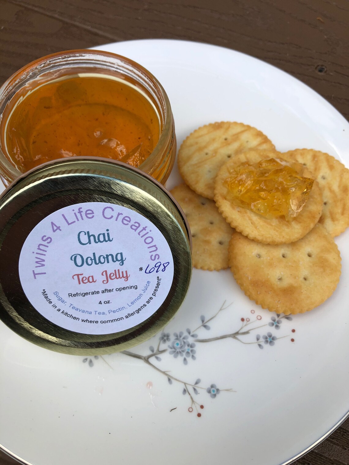 Chai Oolong Tea Jelly Etsy