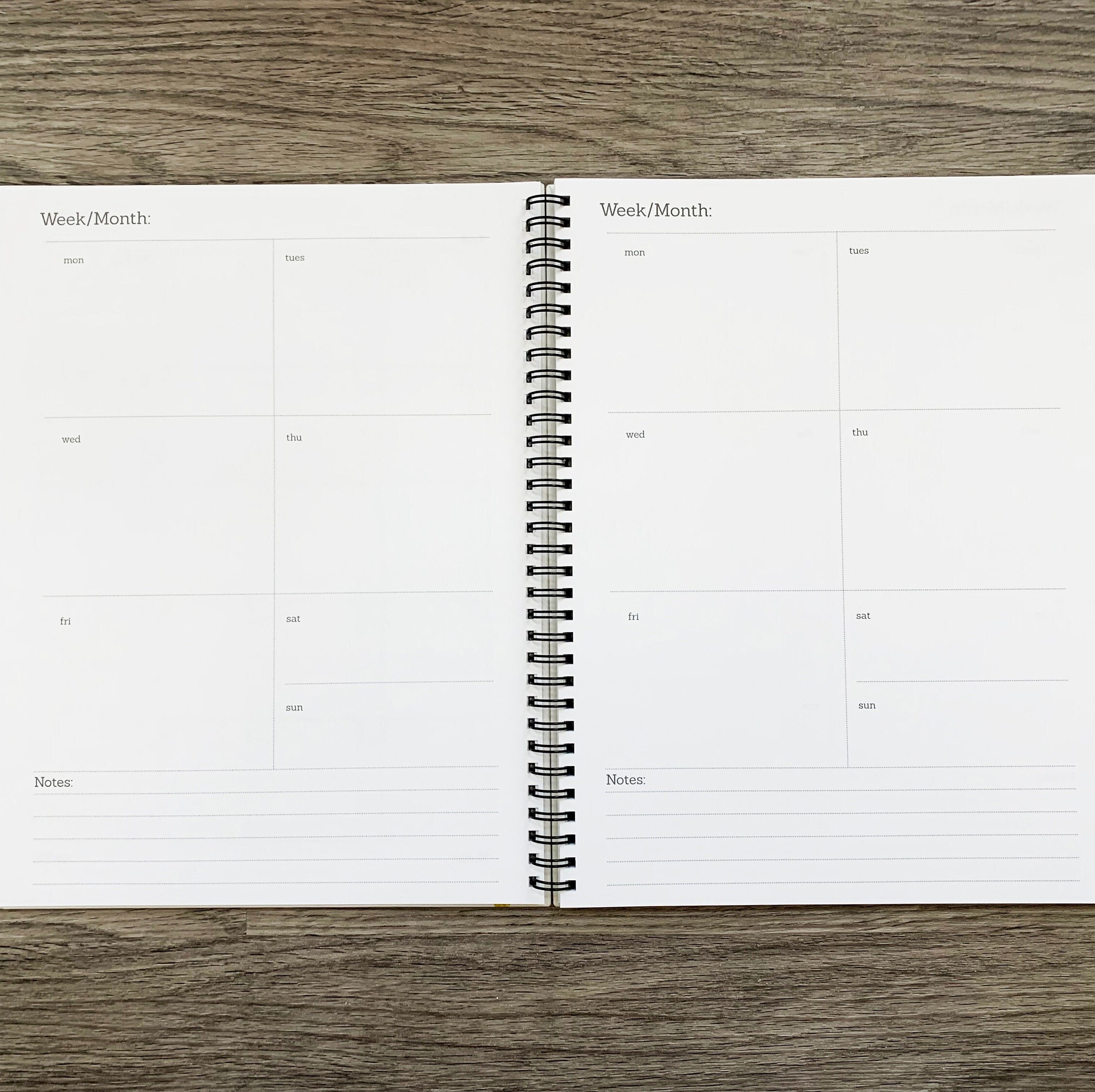 Personalized Planner Hard Cover or Soft Cover Custom Etsy