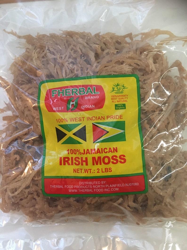 Organic Jamaican Sea Moss 2 pound/32oz bag Free Shipping Etsy