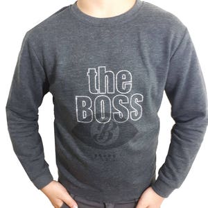 the Boss in rhinestones Sweater image 2