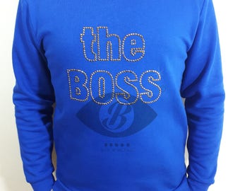 the Boss  (in rhinestones) Sweater