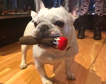NEW!! Mini 6" Dooby's "Blunt" Cigar Hemp Dog Toy
