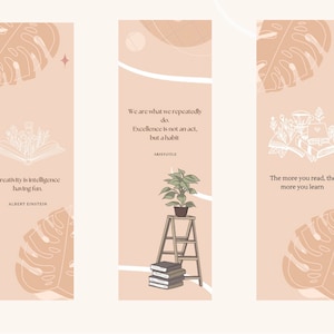 Reading bookmarks with quotes