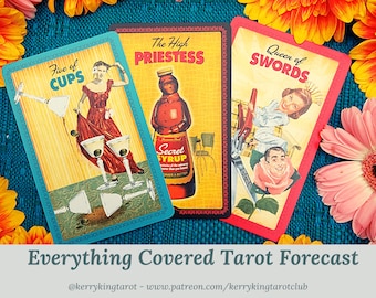 Everything Covered Tarot Reading, written forecast with Kerry King tarot reader for Metro & The Sun, via pdf/email