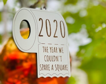 Pattern Tobias Toilet Paper Covid 2020 Crochet Ornament 2020 Coronavirus Funny Novelty Gift DIY Yarn