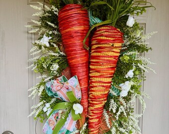 Carrot Swag Wreath