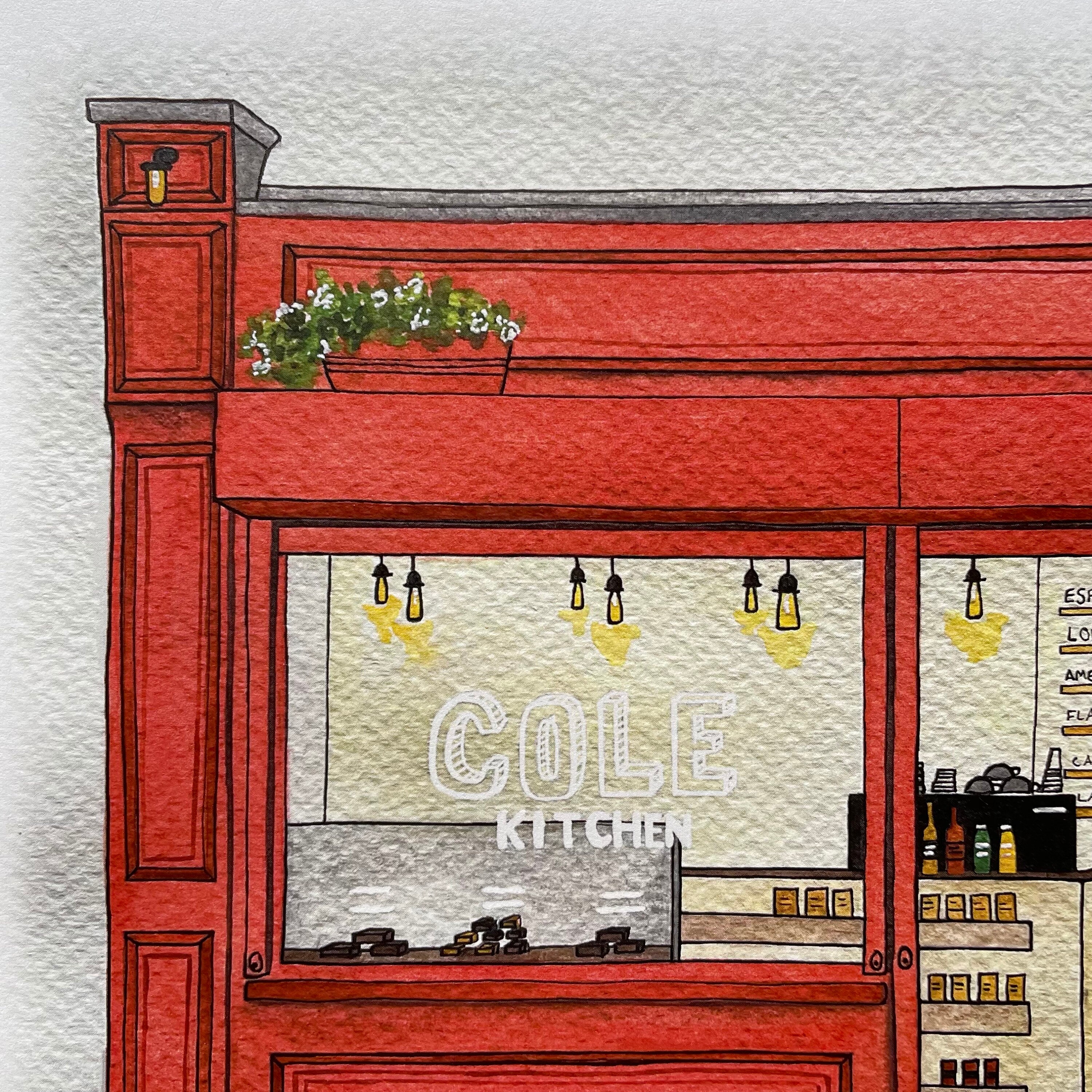 Cole Kitchen, Roker, Sunderland Art Print - Etsy UK