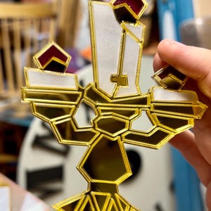 Betoverde kerstversiering Lumiere | Op Disney geïnspireerd | Belle en het Beest |Lumiere