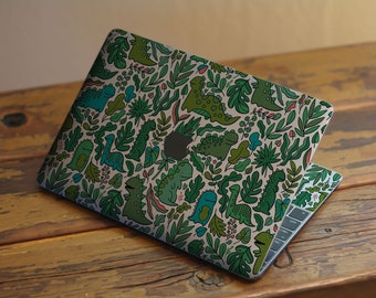 Dinosauro T Rex Decalcomania Sticker per MacBook Air//Pro Laptop Finestrino Auto Muro bimper