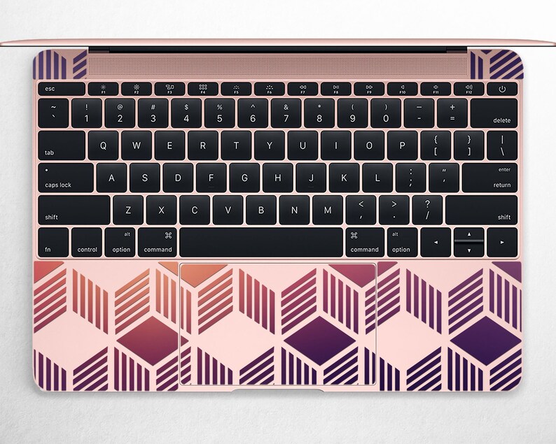 Striped Macbook Macbook Pro 15 Inch Geometry Macbook Skin Etsy