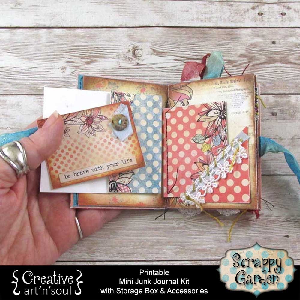 Printable Mini Junk Journal Kit Digital Journal Kit Junk | Etsy UK