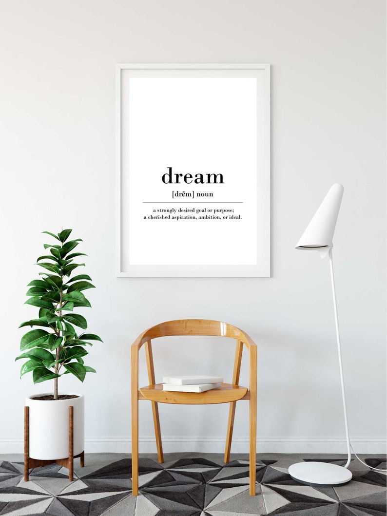 Printable Wall Art Definition Wall Art Instant Download Etsy