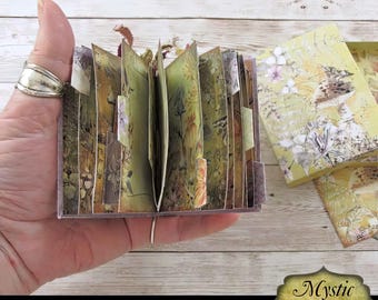 Printable Mini Junk Journal Kit Mystic Woods, Digital Journal Kit, Mini Junk Journal, Digital Download