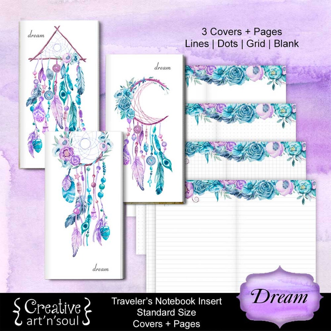 Printable Travelers Notebook Inserts Printable TN Covers - Etsy