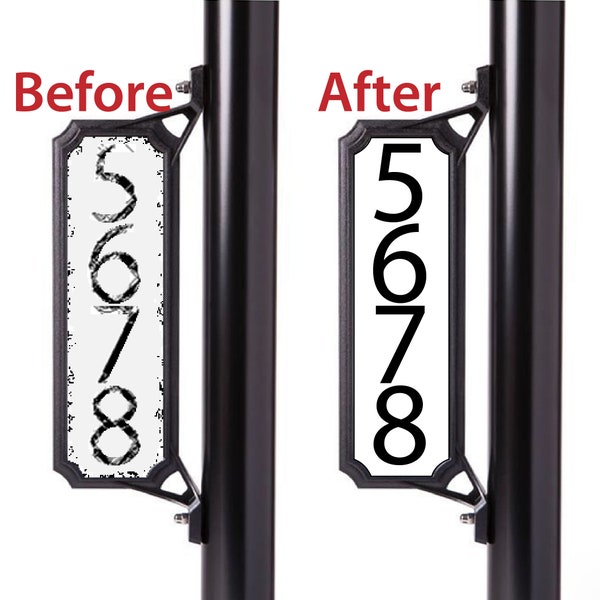 Mailbox Address Bracket Etsy