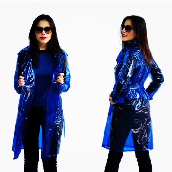 trench vinyle transparent