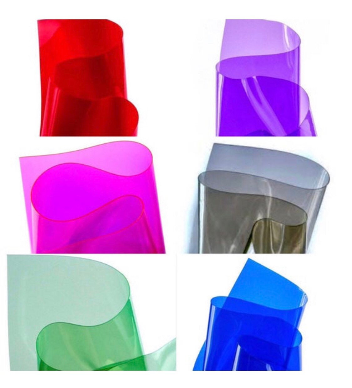 beschichtet alle Farben TPU-Weicher Transparenter Regenmantel Stoff Regenjacke 