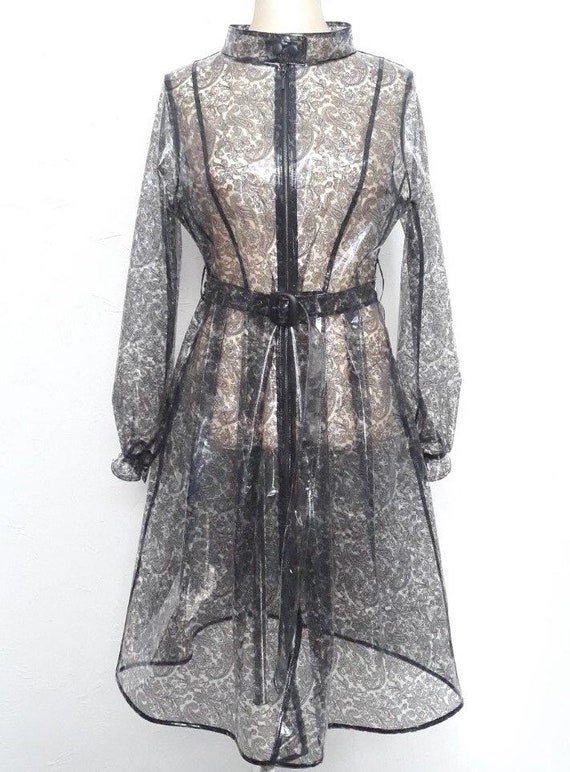 Unique Raincoat with Turkish Cucumber Ornaments. Autumn High Etsy