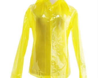 Colored Transparent TPU Jacket. Woman's Blazer. Unisex Jacket!