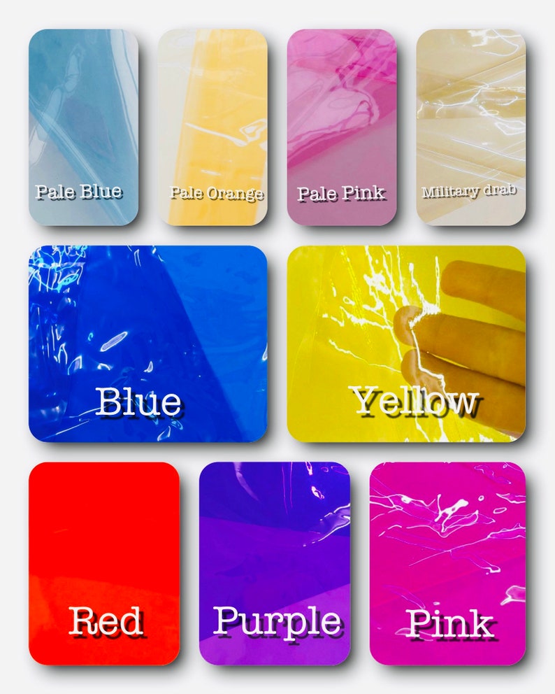 A general  collection of different vinyl color from Domdrich