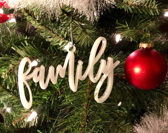 word ornaments etsy