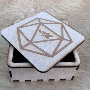 Simple MDF Dice Box