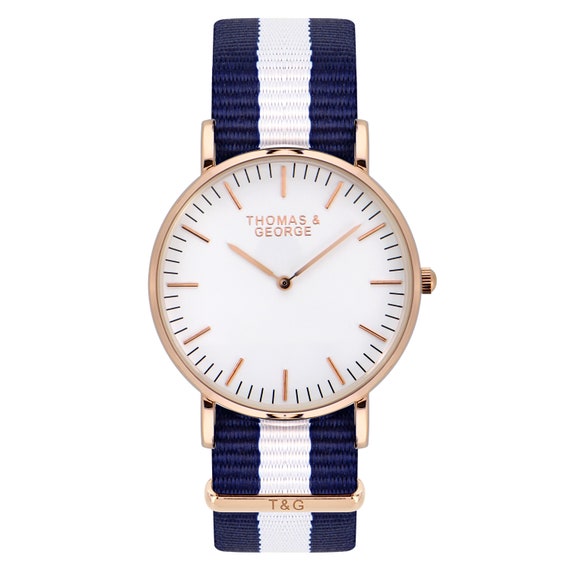 Thomas et George Men/'s Watch-chesterfield marron-Bargain cadeau pour Noël