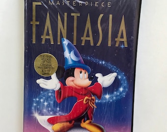 NEW Walt Disney Masterpiece 1991 Fantasia VHS