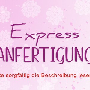 ExpressAnfertigung Express Anfertigung Expressanfertigung