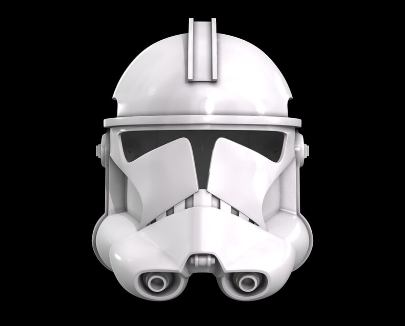 Star Wars Clone Trooper Helmet 3D STL Files | Etsy