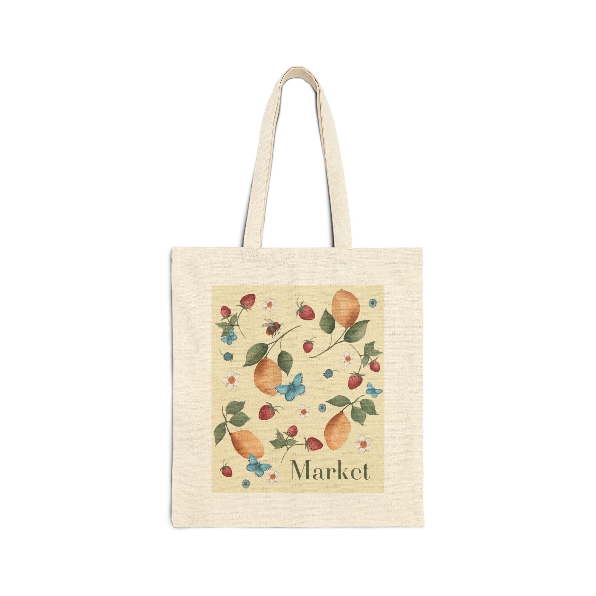 CafePress Banana Fruit Ladder Tote Bag - Reusable Canvas Shopping Bag For Beach, Groceries & More - View #10