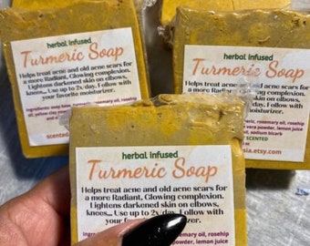 Turmeric Soap with Aloe, Honey and Vit C