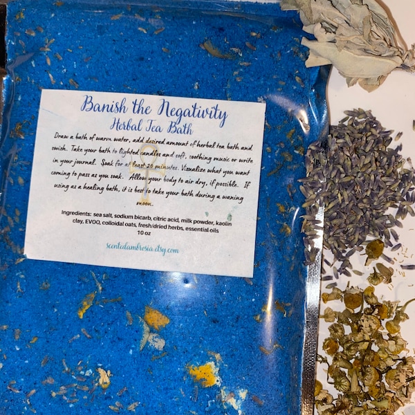 Herbal Bath Tea Etsy